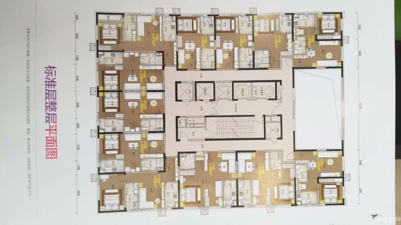 世纪大厦旁 万科明天广场 有装修物业 可公积金 龙湖旁
