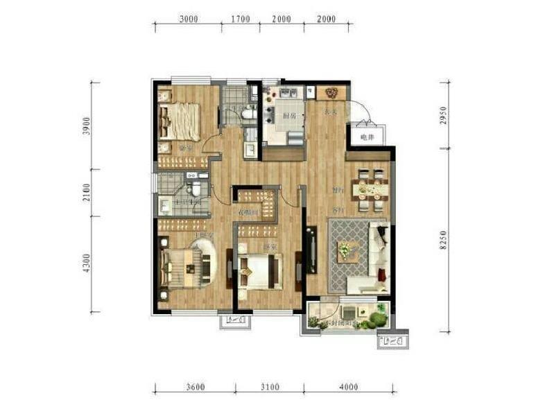 现房 信达万科城 万科物业奥体旁 性价比高 品质洋房