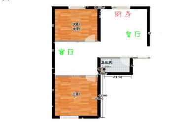 整租 时尚雅居 临近地铁 学校旁 拎包入住 押一付一可短租