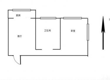 美好愿景精装一室家电齐全拎包入住