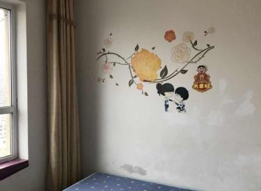保地铭郡,3楼,2室,精装修,没电视和冰箱,家具全,拎包就住
