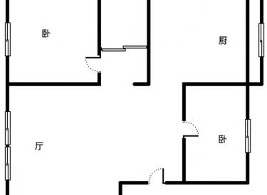 好价 良城美景 两室一厅9楼电梯94平1600/月拎包即住