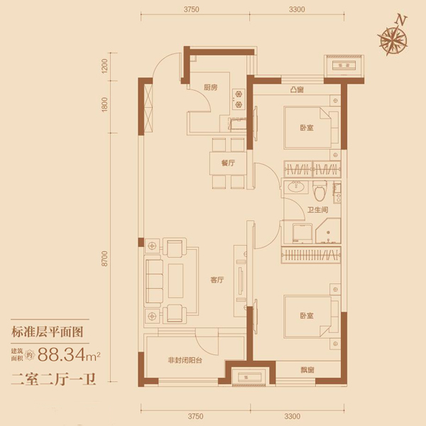 金地悦峰户型图_沈阳金地悦峰户型信息_金地悦峰户型结构 房小二网