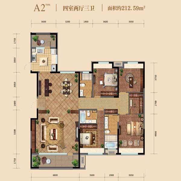 金地悦峰户型图_沈阳金地悦峰户型信息_金地悦峰212.