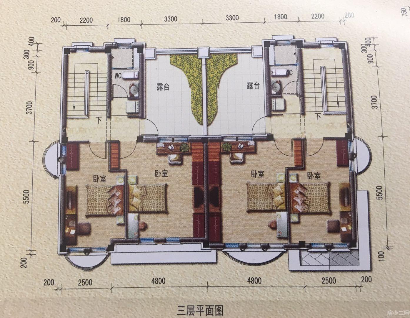 棋盘山碧桂园 双拼别墅低于市场价165万200平大花园手慢无