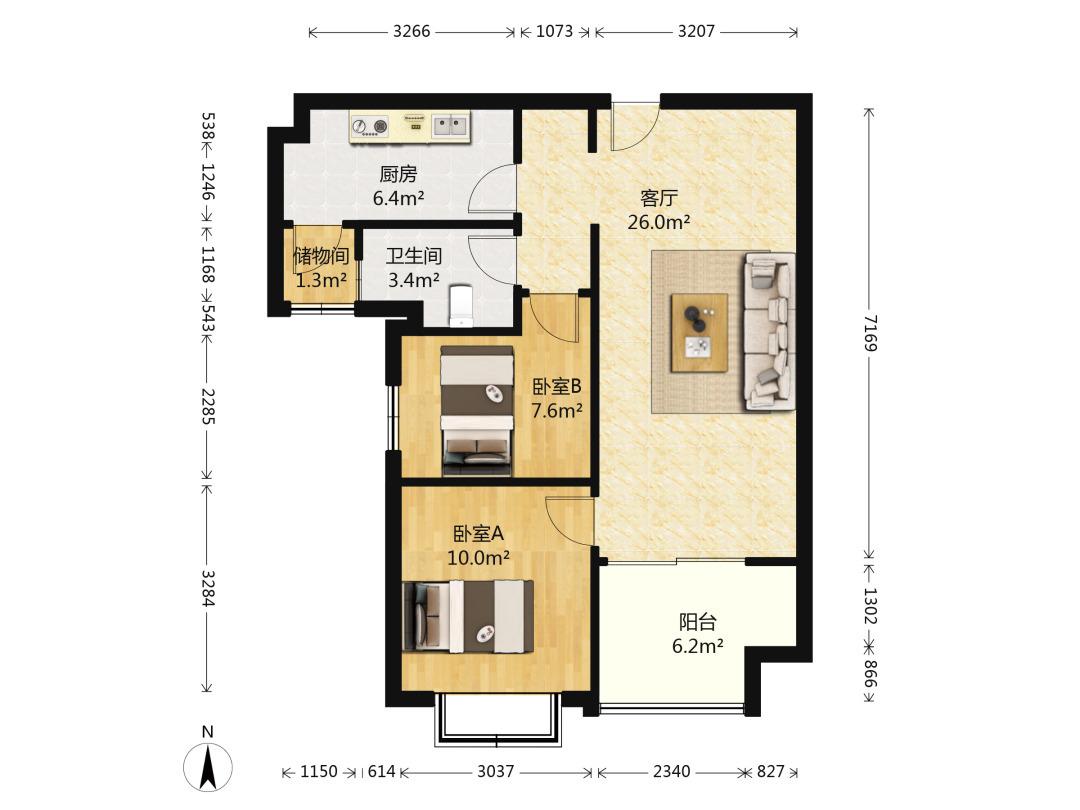 恒大雅苑園林園區精裝好房拎包入住滿二