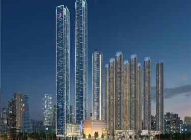市中心,三条地铁线路,双学区总校,精装修——世界城