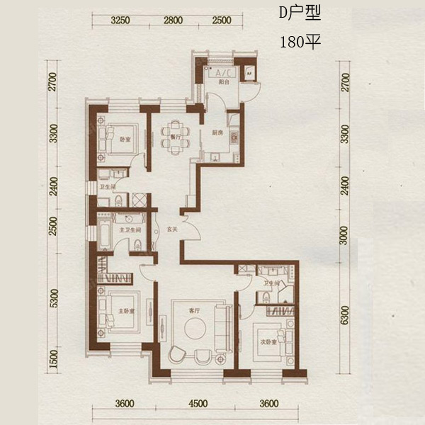 沈阳雅颂居户型图片