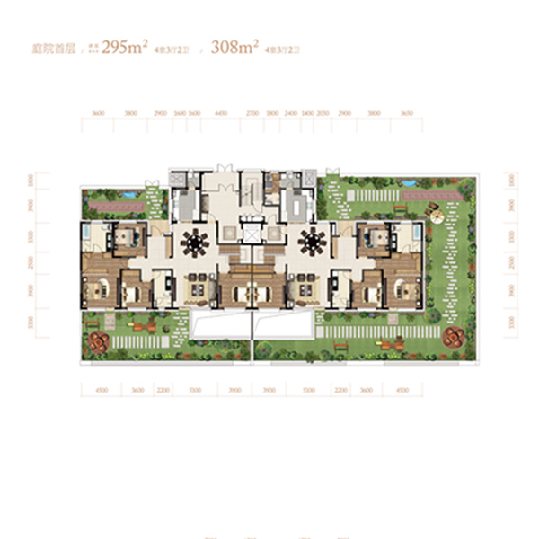 新世界·卓铸户型图_沈阳新世界·卓铸户型信息_新世界·卓铸308平4室