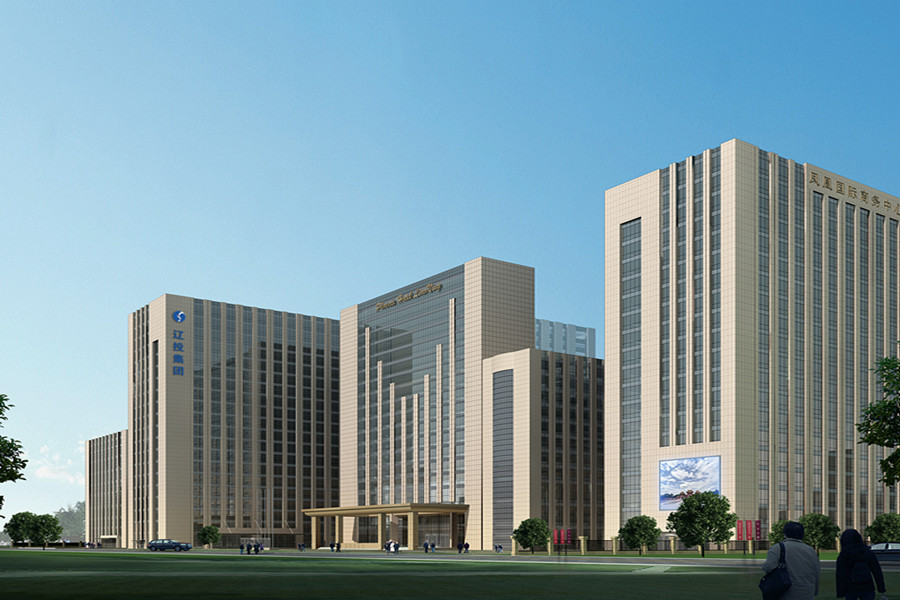 凤凰国际商务中心效果图