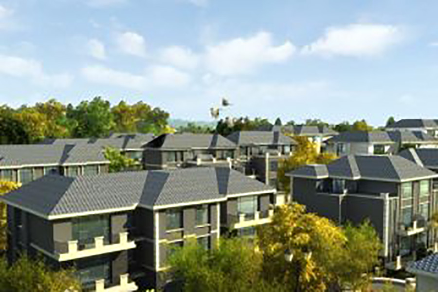 园区景观效果图