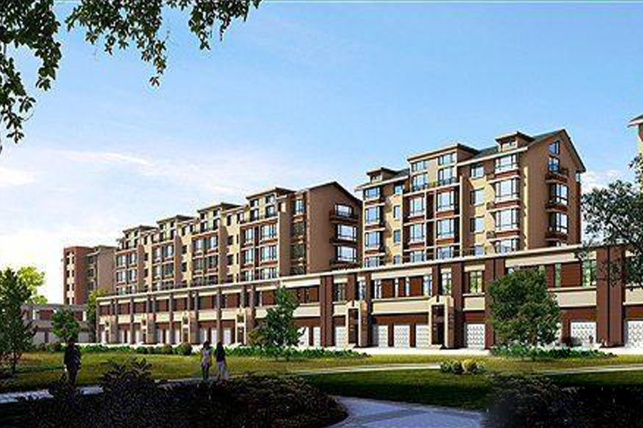 园区景观效果图