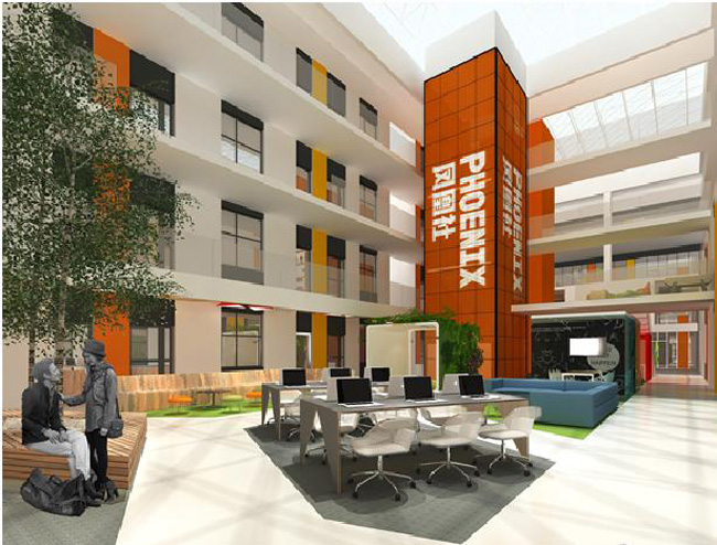 "青创空间"落户阳光100 沈阳创客等来史上最牛创业顺风车