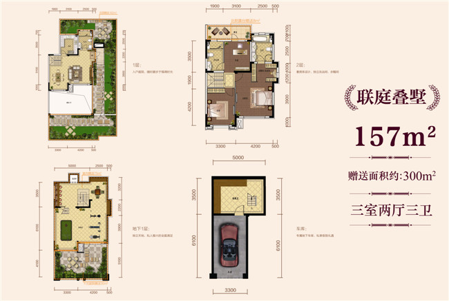 九洲御府聯庭疊墅: 創新典範,墅居和平