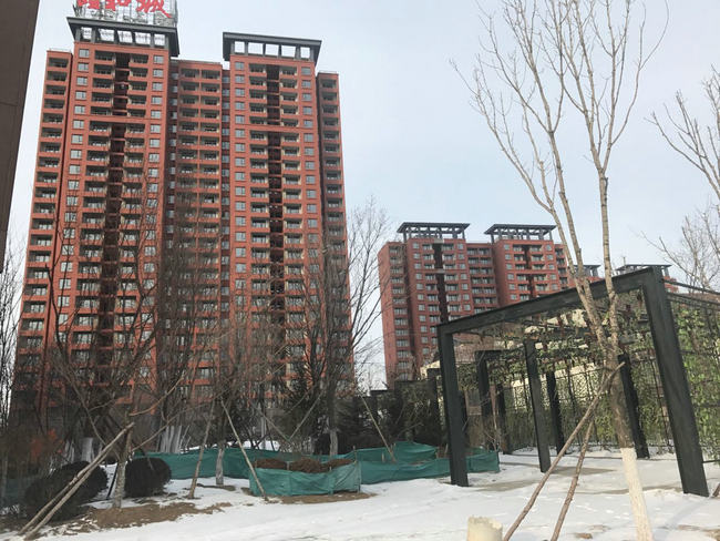 沈阳房产网 资讯 工程进度 雪后的颐和城,空气更加清新,环境更让你