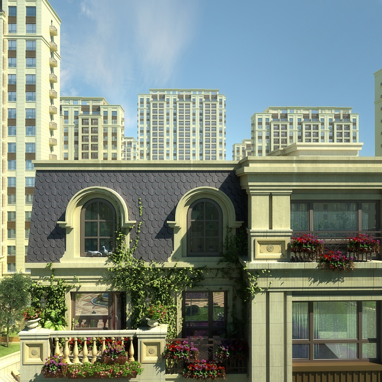 贵族——法式古典洋房建筑,精工匠心