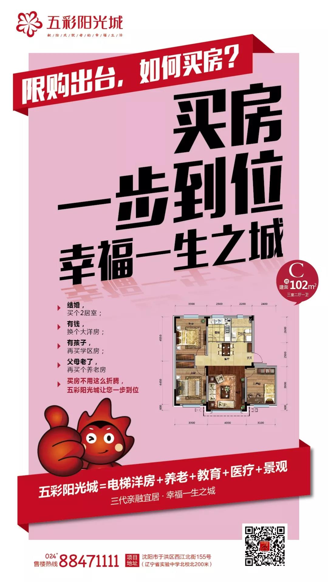 成就者的智慧选择——限购出台买房如何一步到位