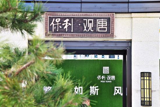 沈阳房产网 资讯 行业关注踏入保利·观唐景观示范区,来宾们即刻被