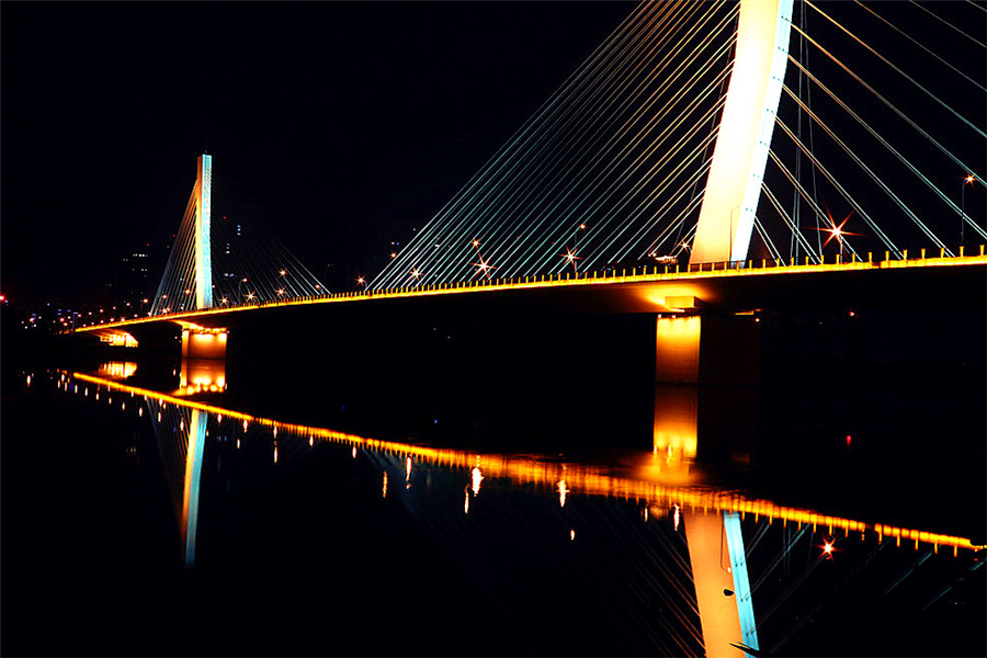 富民桥夜景