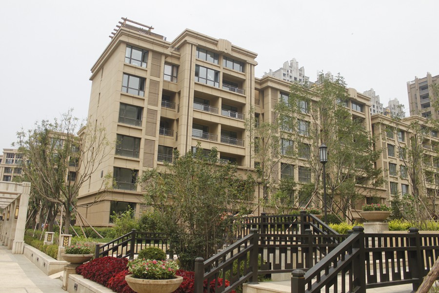 美的城洋房实景