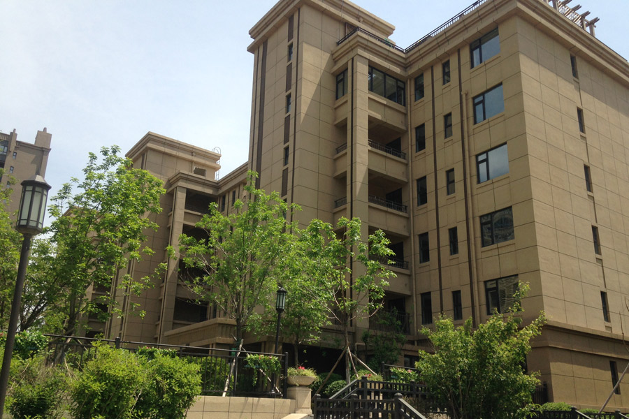 园区实景楼栋拍摄